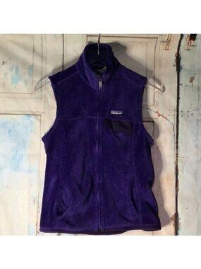 Patagonia Womans S Purple Retool Snap T Vest
